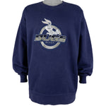 Vintage (WB) - Bugs Bunny Embroidered Crew Neck Sweatshirt 1990s 3X-Large Vintage Retro