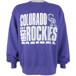 MLB (Gear For Sport) - Colorado Rockies Crew Neck Sweatshirt 2012 Large