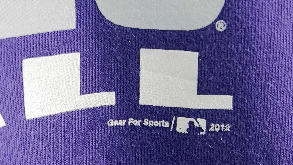 MLB (Gear For Sport) - Colorado Rockies Spell-Out Sweatshirt 2012 Large
