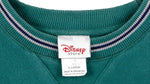 Disney - Green Tigger Embroidered Crew Neck Sweatshirt 1990s X-Large Vintage Retro
