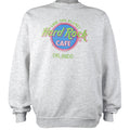 Hard Rock - Hard Rock Cafe, Orlando Embroidered Crew Neck Sweatshirt 1990s Large Vintage Retro