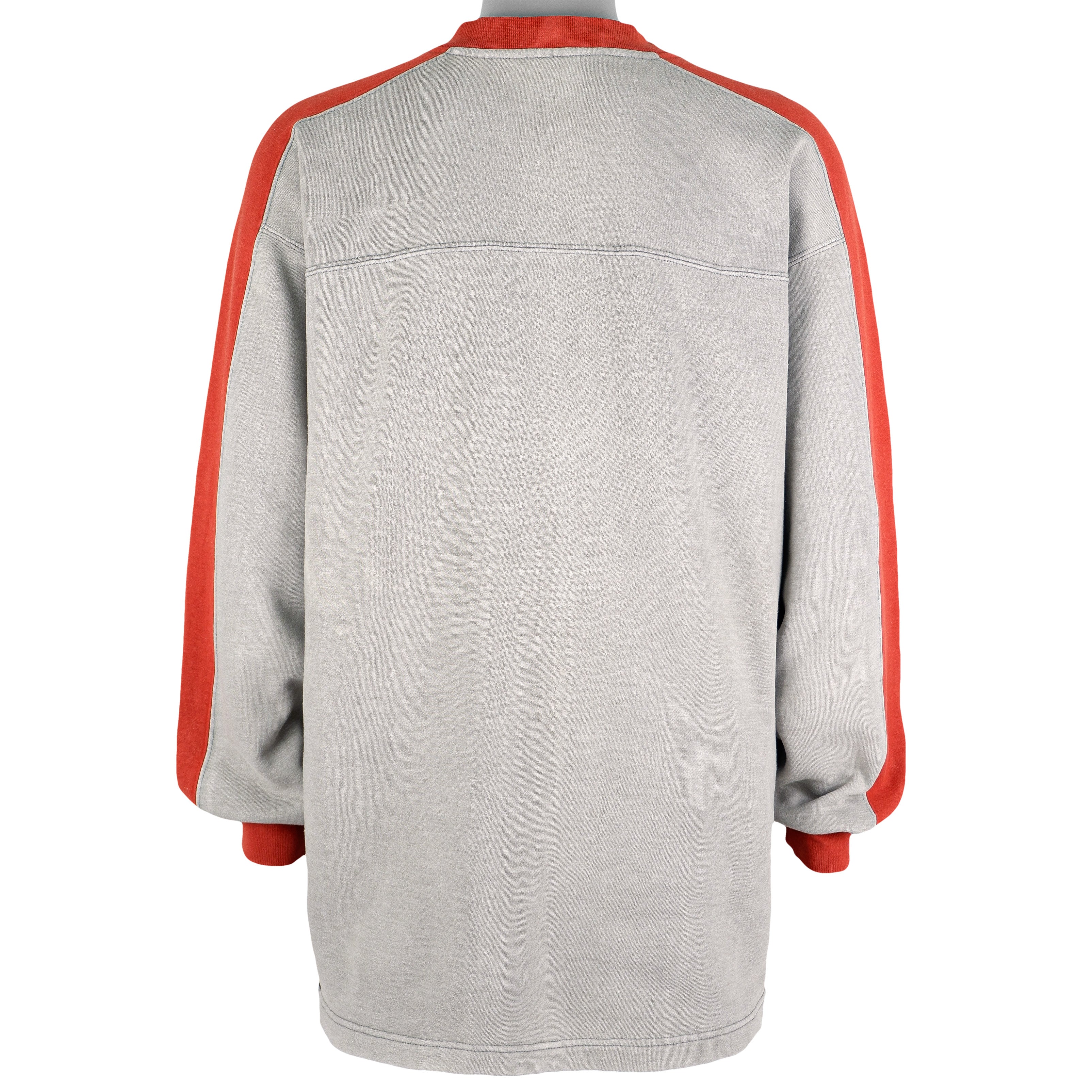 Harley Davidson - Grey Big Spell-Out Sweatshirt 1990s X-Large Vintage Retro 