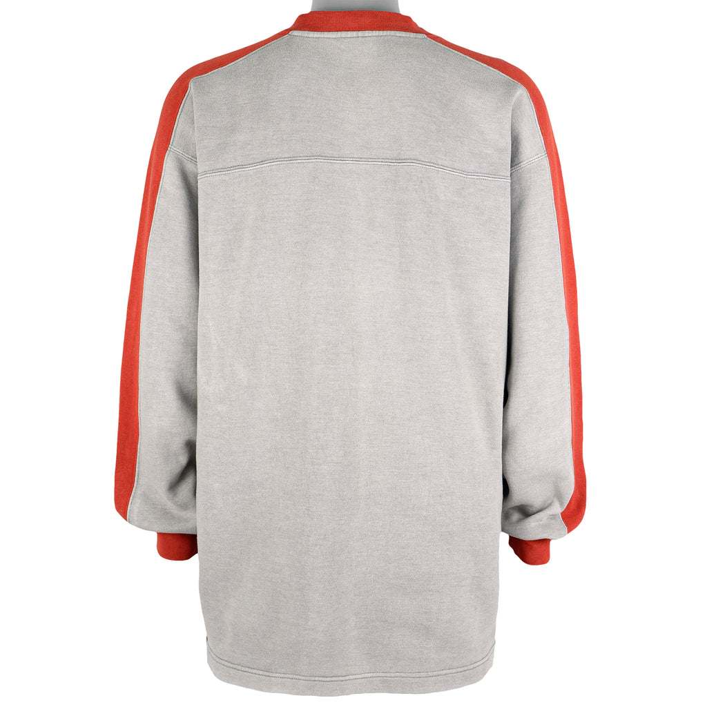 Harley Davidson - Grey Big Spell-Out Sweatshirt 1990s X-Large Vintage Retro 
