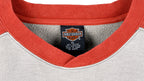 Harley Davidson - Grey Big Spell-Out Sweatshirt 1990s X-Large Vintage Retro 