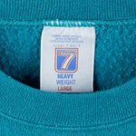 NFL (Logo 7) - Miami Dolphins Embroidered Sweatshirt 1990s Large Vintage Retro Football