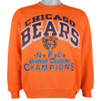 NFL (Logo 7) - Chicago Bears Crew Neck Sweatshirt 1990 Large Vintage Retro Football