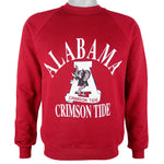 NCAA (Jerzees) - Alabama Crimson Tide Crew Neck Sweatshirt 1990s Medium