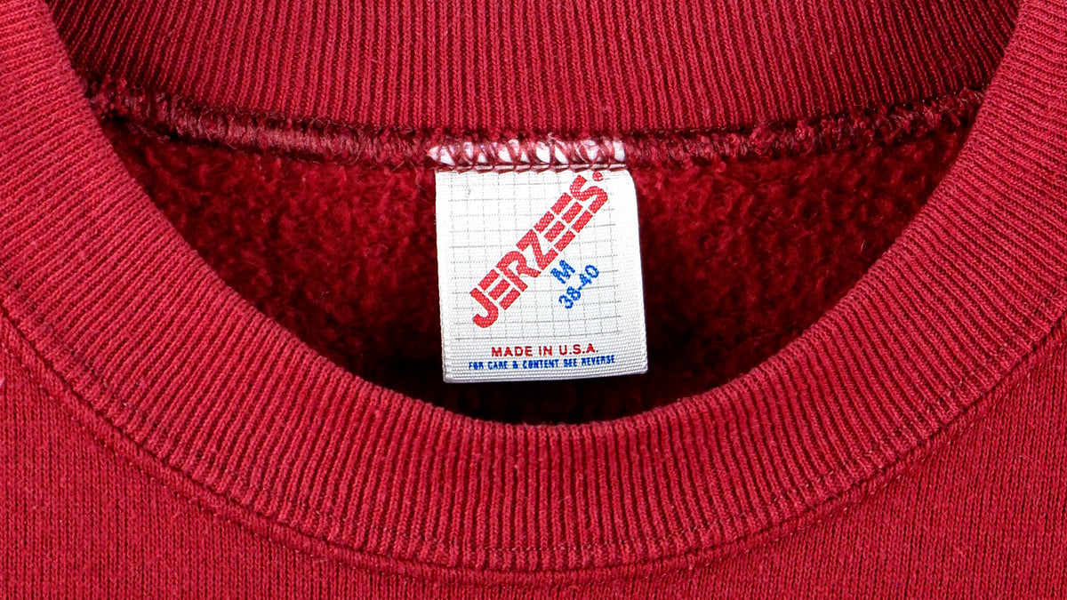 NCAA (Jerzees) - Alabama Crimson Tide Crew Neck Sweatshirt 1990s Medium Vintage Retro Football College