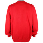 NFL (Lee) - Kansas City Chiefs Crew Neck Sweatshirt 1990s Large Vintage Retro Football