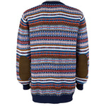 Vintage (Barbour) - Stripes Crew Neck Knit Sweater 1990s X-Large Vintage Retro