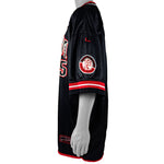 FUBU - Black Salem 05 Spell-Out Jersey 1990s 3X-Large Vintage Retro