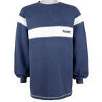 Nike - Blue Spell-Out Crew Neck Sweatshirt 1990s X-Large Vintage Retro