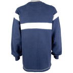 Nike - Blue Spell-Out Crew Neck Sweatshirt 1990s X-Large Vintage Retro