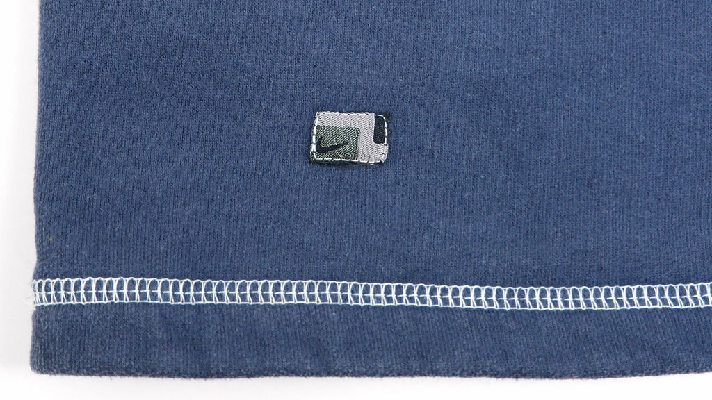 Nike - Blue Spell-Out Crew Neck Sweatshirt 1990s X-Large Vintage Retro