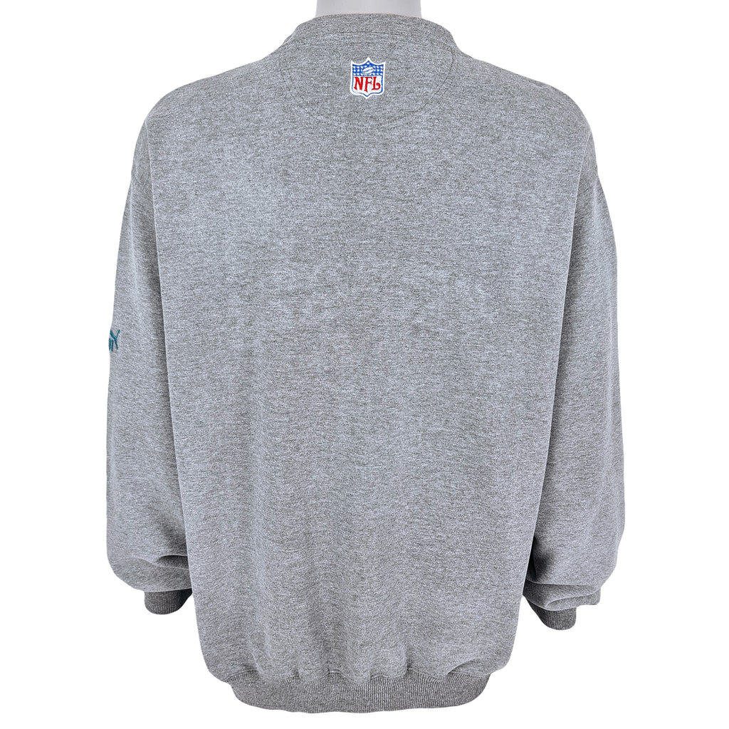 Puma - Jacksonville Jaguars Crew Neck Sweatshirt 1990s X-Large Vintage Retro Football
