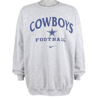 Nike - Dallas Cowboys Spell-Out Sweatshirt 1990s X-Large
