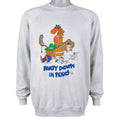 Vintage - Party Down in Texas Crew Neck Sweatshirt 1990s X-Large Vintage Retro