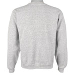 Reebok - Grey Spell-Out Crew Neck Sweatshirt 1990s Medium Vintage Retro