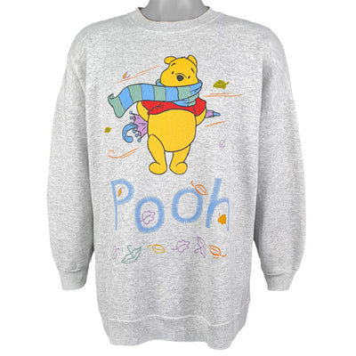 Disney - Winnie the Pooh Crew Neck Sweatshirt 1990s XX-Large