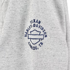 Harley Davidson - Grey Spell-Out Crew Neck Sweatshirt 1990s XX-Large Vintage Retro