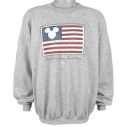 Disney - An American Tradition Crew Neck Sweatshirt 1990s Large Vintage Retro