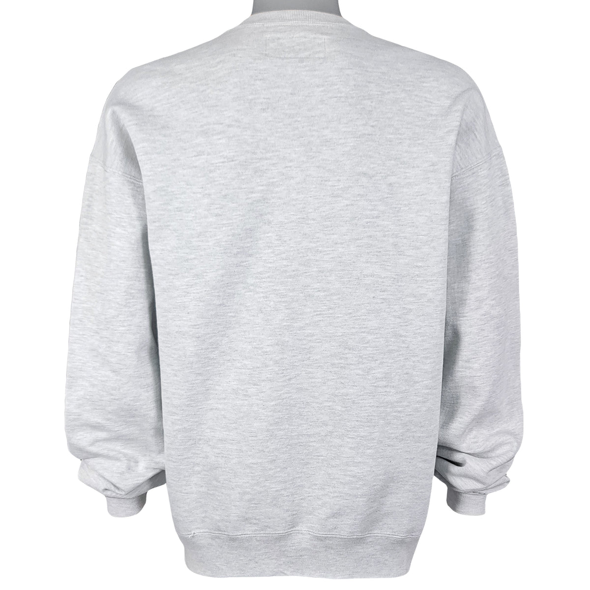 LL Bean -  Grey Spell-Out Crew Neck Sweatshirt 1990s X-Large Vintage Retro