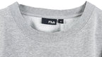 Fila - Grey Spell-Out Crew Neck Sweatshirt 1990s X-Large Vintage Retro