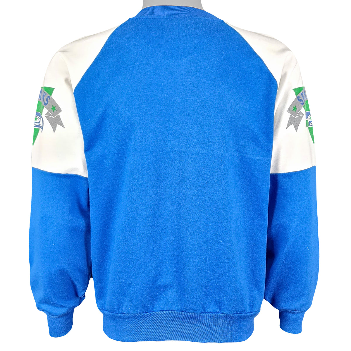 NFL (Garan) - Seattle Seahawks Crew Neck Sweatshirt 1990s Large Vintage Retro Football
