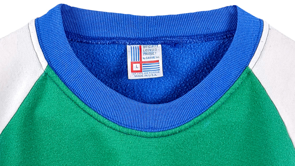 NFL (Garan) - Seattle Seahawks Crew Neck Sweatshirt 1990s Large Vintage Retro Football