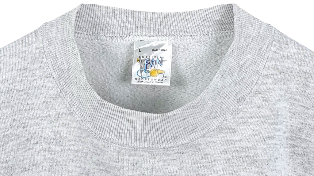 NFL (Official Fan) - Denver Broncos Crew Neck Sweatshirt 1990s Large Vintage Retro Football