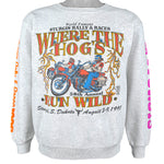 Vintage (Planet Hollywood) - Sturgis Rally & Race Sweatshirt 1998 Medium