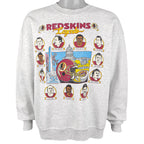 Vintage NFL (Oneita) - Washington Redskins Legends Crew Neck Sweatshirt 1990 X-Large in gray