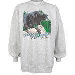 Vintage (Tultex) - Black Bear Crew Neck Sweatshirt 1990s 3X-Large