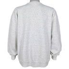 Reebok - Grey Spell-Out Crew Neck Sweatshirt 1990s X-Large Vintage Retro