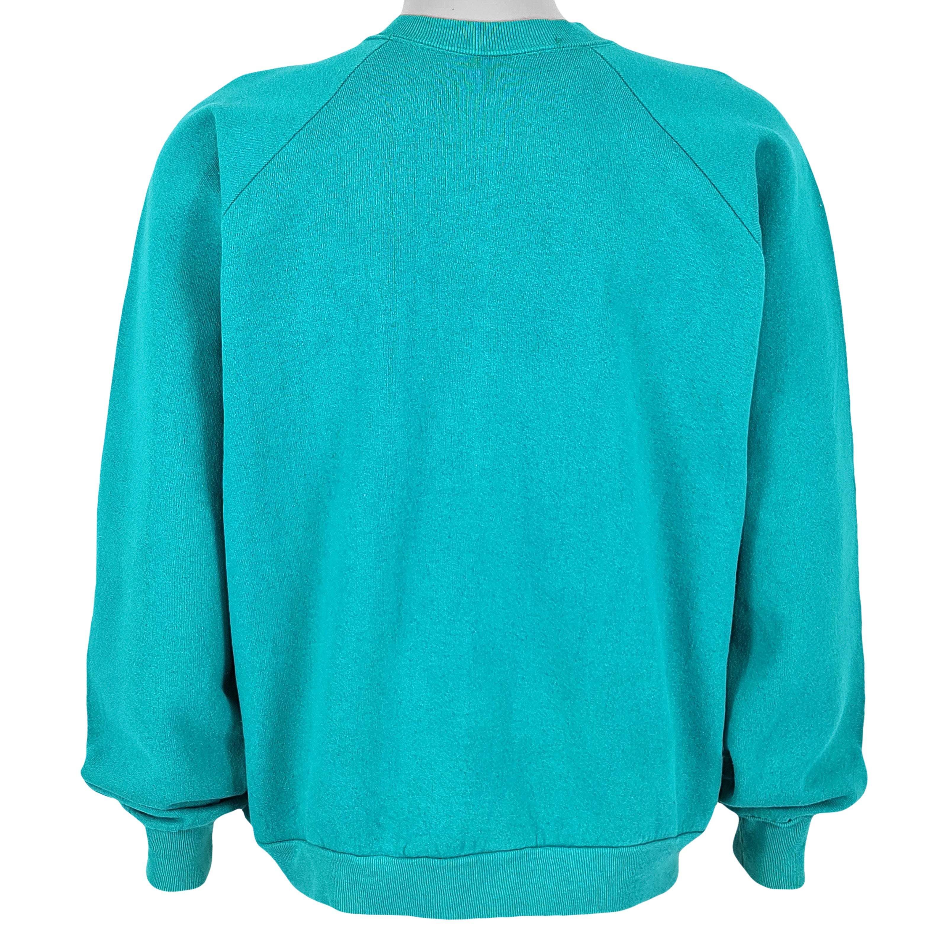 Guess - Green Spell-Out Sweatshirt 1993 X-Large Vintage Retro