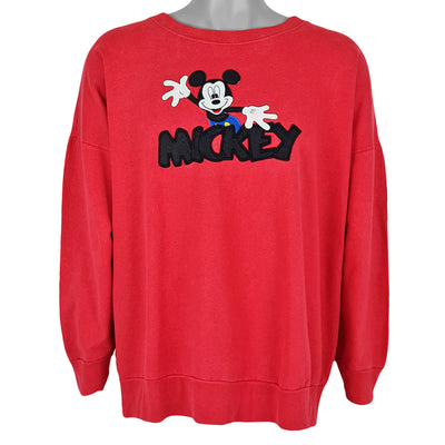 Disney - Mickey Spell-Out Sweatshirt 1990s 3X-Large