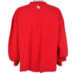 Vintage (Roca Wear) - Red Spell-Out Crew Neck Sweatshirt X-Large Vintage Retro