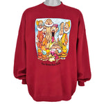 Disney - The Seven Foot Dwarfs Spell-Out Sweatshirt 1990s 3X-Large