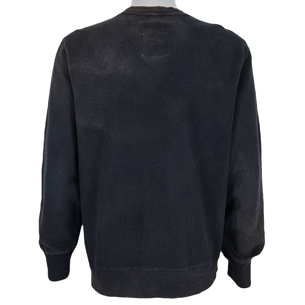 Vintage - Black TRUKFIT Crew Neck Sweatshirt 2000S Large vINTAGE rETRO