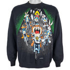 Looney Tunes (Tultex) - Thats All Folks Crew Neck Sweatshirt 1993 Large Vintage Retro