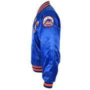 MLB (Swingster) - New York Met Spell-Out Jackets 1990s Medium Vintage Retro Baseball