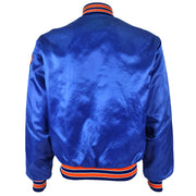 MLB (Swingster) - New York Met Spell-Out Jackets 1990s Medium Vintage Retro Baseball