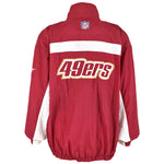 Reebok - San Francisco 49ers Spell-Out Windbreaker 1990s Large