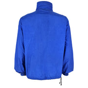 Ralph Lauren (Polo) - Blue Spell-Out 1/4 Zip Pullover 1990s X-Large Vintage Retro