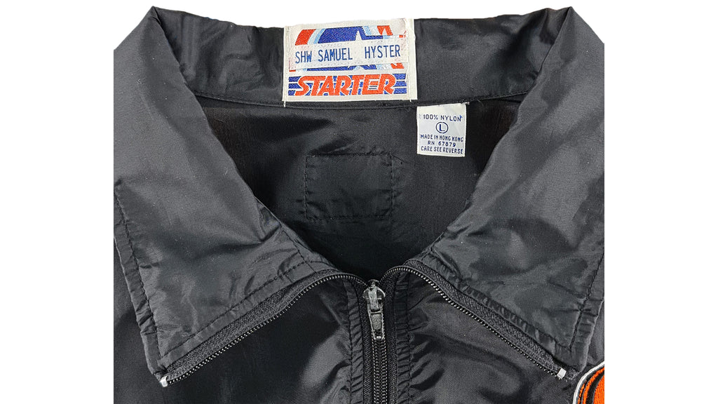 Starter - Cincinnati Bengals Football Windbreaker 1990s Large Vintage Retro Football