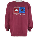 NHL - Colorado Avalanche Spell-Out Crew Neck Sweatshirt 1990s X-Large Vintage Retro Hockey