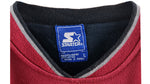 Starter - Arkansas Razorbacks Crew Neck Sweatshirt 1990s Large Vintage Retro Football College