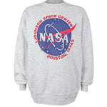 Vintage - NASA, Houston Space Center Spell-Out Crew Neck Sweatshirt 1990s X-Large Vintage Retro
