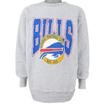 NFL - Buffalo Bills Crew Neck Sweatshirt 1990s Large