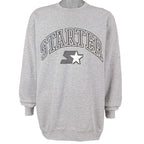 Starter - Grey Spell-Out Crew Neck Sweatshirt 1990s XX-Large Vintage Retro